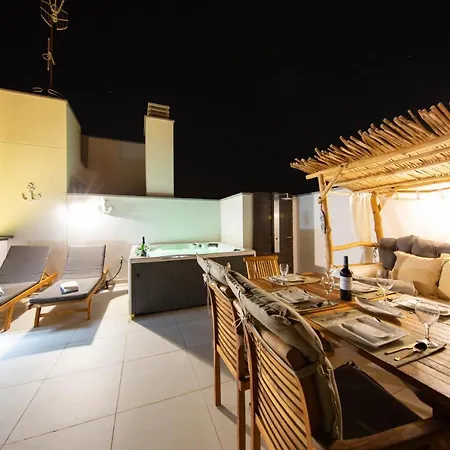 Апартаменты Medano4you Tina's Jacuzzi Terrace Playa Chica Эль-Медано